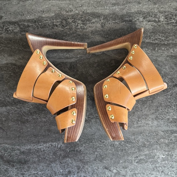 Michael Kors Somerly Heeled Mules. Size 7M - Picture 6 of 9